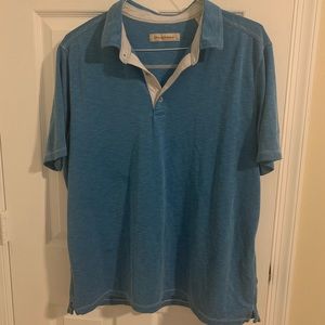 Tommy Bahama blue polo